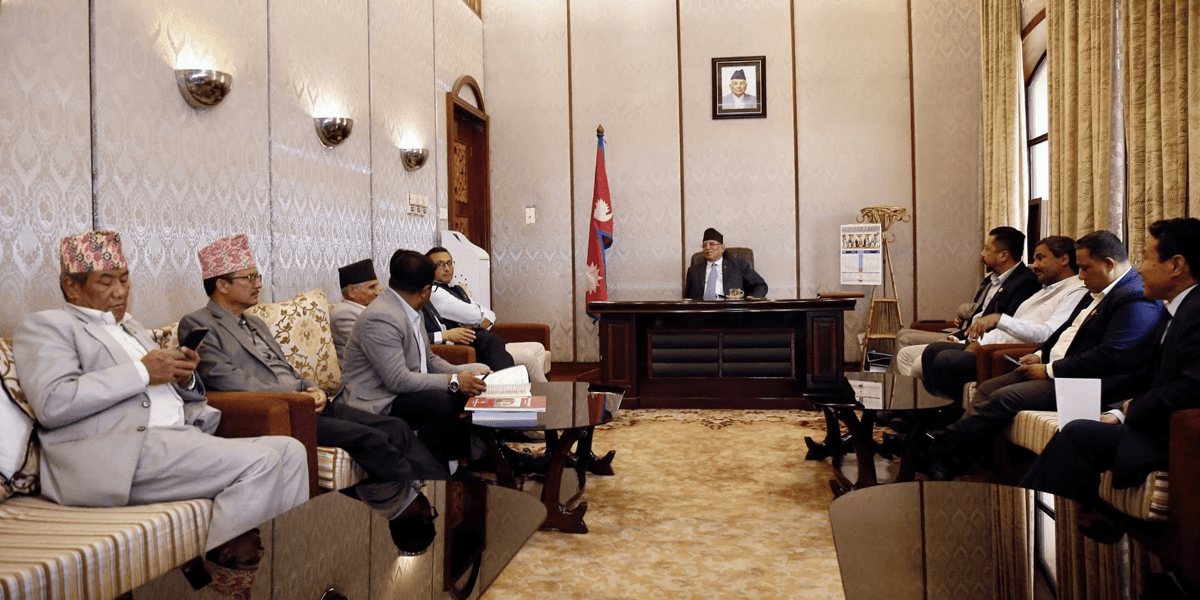 रास्वपाको ५ बुँदे प्रस्तावमा साझा धारणा बनाउन सदन बस्नुअघि विपक्षी दलको बैठक